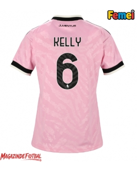 Juventus Lloyd Kelly #6 Tricou Fotbal Replică 2026-27 Femei Deplasare